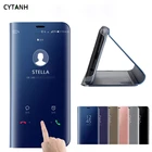 Чехол-Бумажник для телефона Xiaomi Mi CC9E, A3, Redmi 7, 7A, 8, 8A, K20 Pro, Redmi Note 7, 8 Pro, гладкий зеркальный кожаный чехол с откидной крышкой