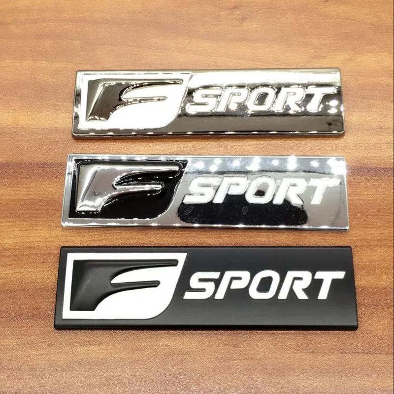 

Car Decoration for Lexus IS300 GS300 GS350 nx200t is200 IS250 GS430 3D Metal Emblem Sticker F Sport Logo Auto Tail Badge Decal