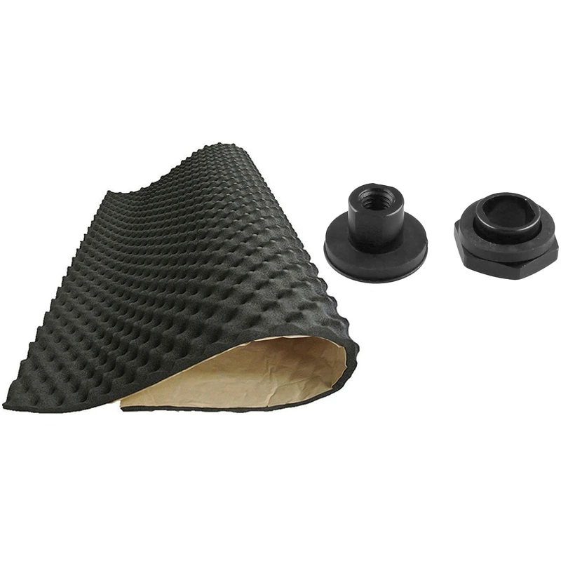 

100X50cm Car Sound Deadener Mat Sound Deadening & Rear Windshield Glass Strut For Honda Civic 92-95 Hatchback EG6 CRV