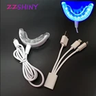 Портативное светодиодный светодиодное устройство для отбеливания зубов3 USB-порта для Android, IOS, система отбеливания зубов, горячее отбеливание зубов