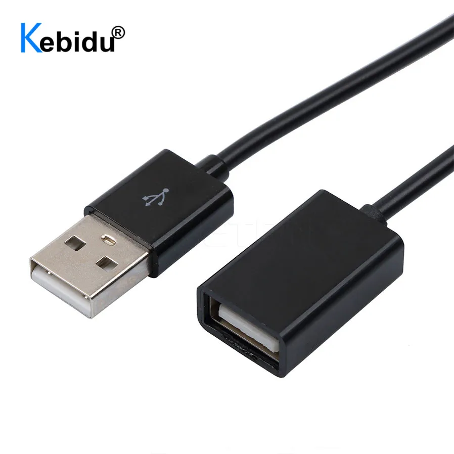 Удлинительный кабель kebidumei 100 см USB2.0 штырь-гнездо удлинитель USB 1 м 0 5 шнура для iphone