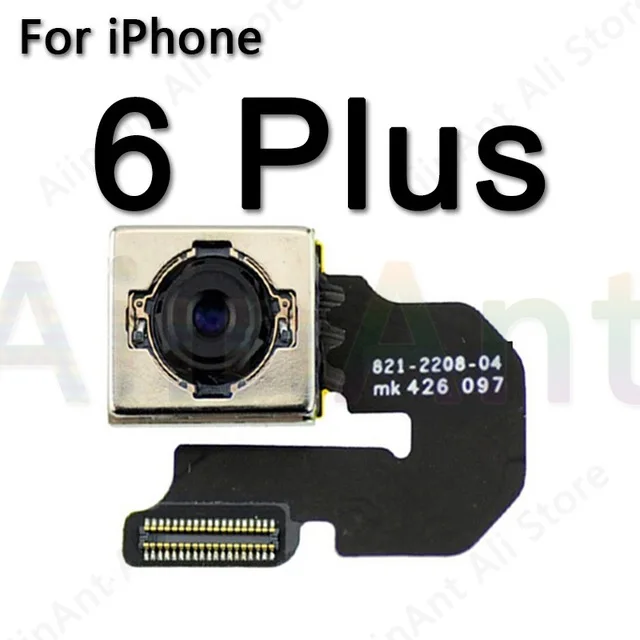 Оригинальная новая задняя камера, задний основной объектив для iphone 5s 5c 5g 6 6 Plus 6S 6S Plus 7 7 Plus 8 8 Plus X xs xr, гибкий кабель, лента - Цвет: 6p