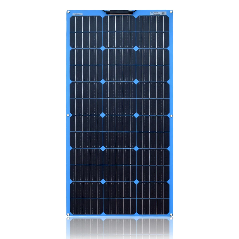 New 200W 100W Solar Panels Kit 18V Monocrystalline High Efficiency Flexible Photovoltaic Panel Power System Zonnepaneel | Электроника