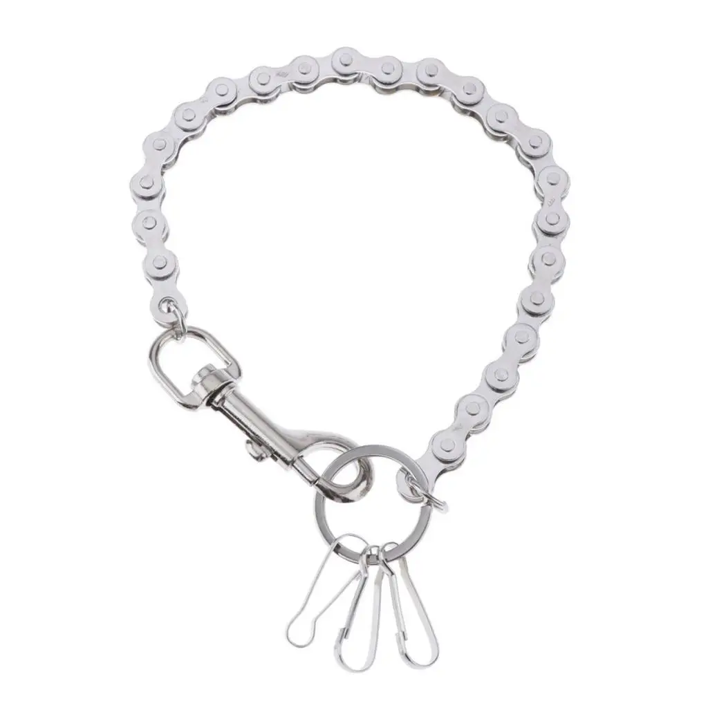 

Металлическая цепь для кошелька на пояс в стиле хип-хоп, панк, для брюк, цепь для байкеров, 44 см