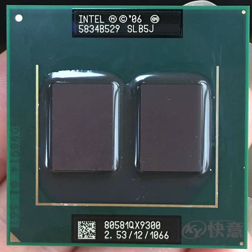 Процессор Intel Core 2 Extreme QX9300 SLB5J 5 ГГц четырехъядерный процессор 12M 45W Socket