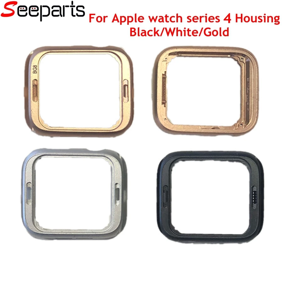 Новый чехол для Apple Watch Series 4 черный корпус средняя рамка серия S4 40 мм/44 мм