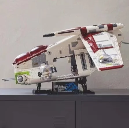 

2021 in stock Stars plan Republic Gunship 75309 Model Building Blocks Kid Toys for Children Gifts 80666