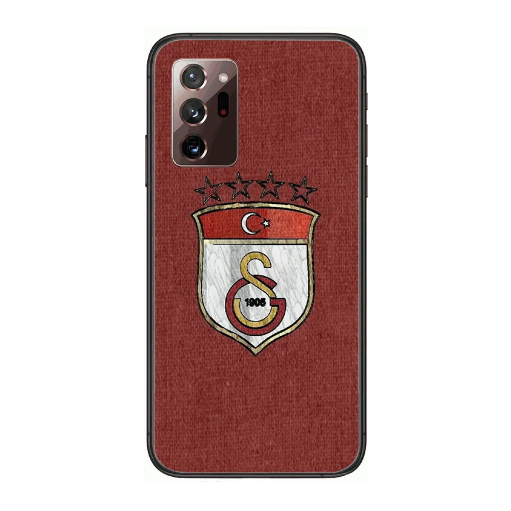 

Galatasaray Mustafa Turkey Phone Case cover hull For SamSung note20 10 9 8 4 pro plus black prime soft bumper Transparent