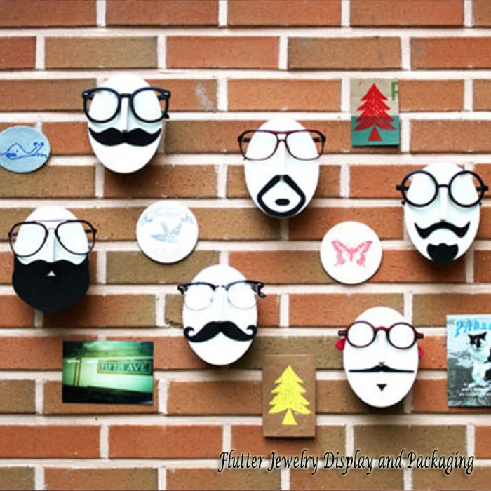 Модный держатель для солнцезащитных очков из ЭВА в Корейском стиле демонстрация