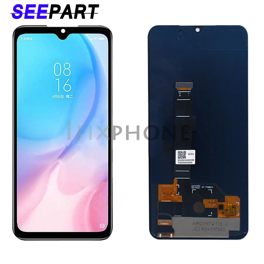 

Super AMOLED Xiaomi Mi9 SE LCD Display Touch Screen Digitizer Assembly Replacements Parts For Xiaomi Mi 9 SE LCD
