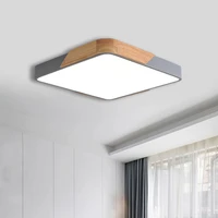 nordic ultra thin 5cm modern led ceiling lights for living room with dimmable office bedroom square black gray lighting fixture