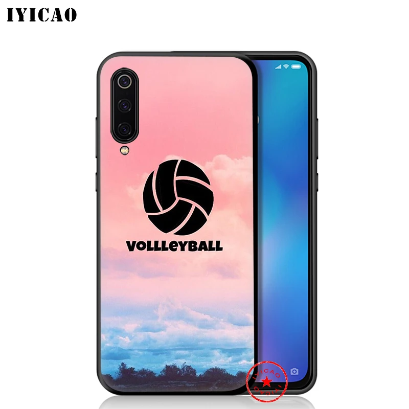 IYICAO Volleyball Sport Ball Play Soft Case for Xiaomi Mi A3 A2 A1 10 9T CC9E CC9 9 8 6 Se Lite F1 5X 6X MiA1 MiA2 MiA3 |