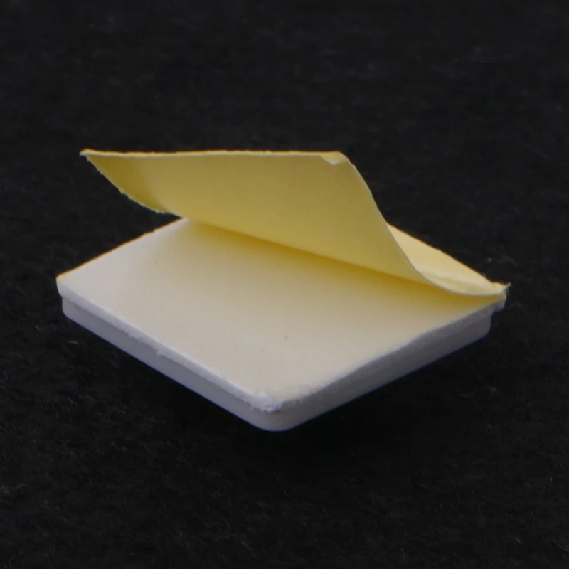 2020 Новый 100 шт пластиковый клей прямоугольник Провод Галстук Зажим крепление 20X 20