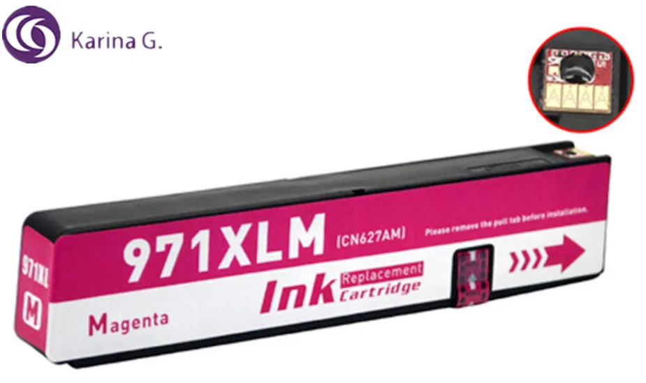 Совместимый сменный чернильный картридж для HP 970 971 hp подходит Officejet Pro X451dn X451dw X476dn