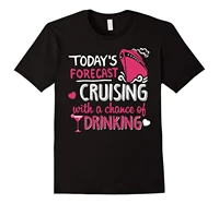todays forecast cruising with a change of drinking 2018 summer new brand t shirt men hip hop men t shirts casual fitness