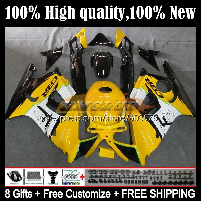 

+ Бак для HONDA CBR600F2 CBR 600 F2 FS CBR 600F2 10CL.153 CBR600FS 91 92 93 94 CBR600 F2 1991 1992 1993 1994 обтекатель желтого вина