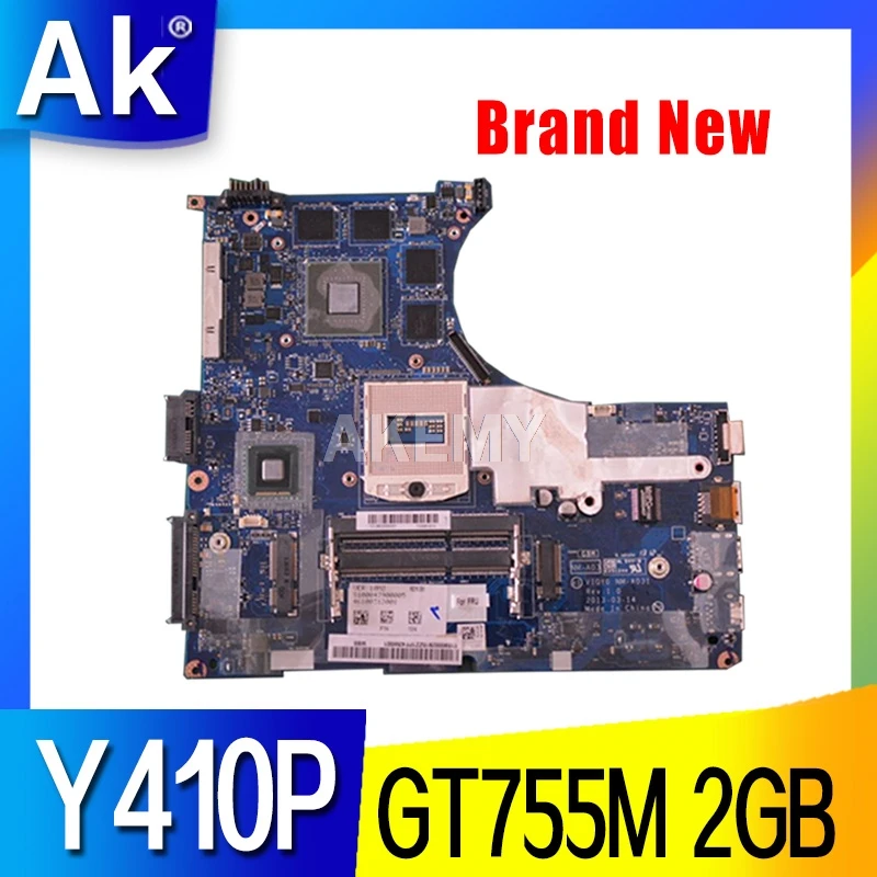 Оригинальная материнская плата для ноутбука For Lenovo Y410P GT755M 2 Гб VIQY0 NM A031