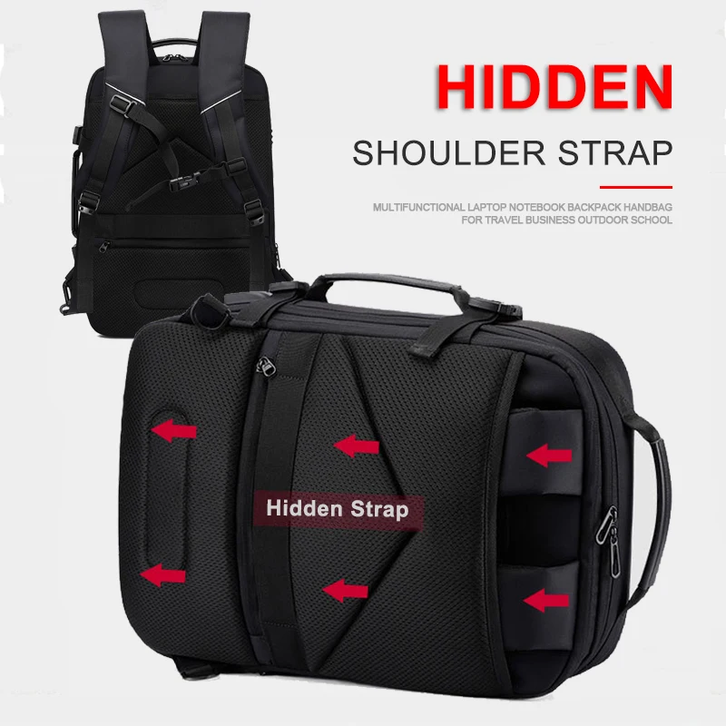 Большой рюкзак с защитой от кражи для мужчин и женщин дорожная сумка ноутбука 17