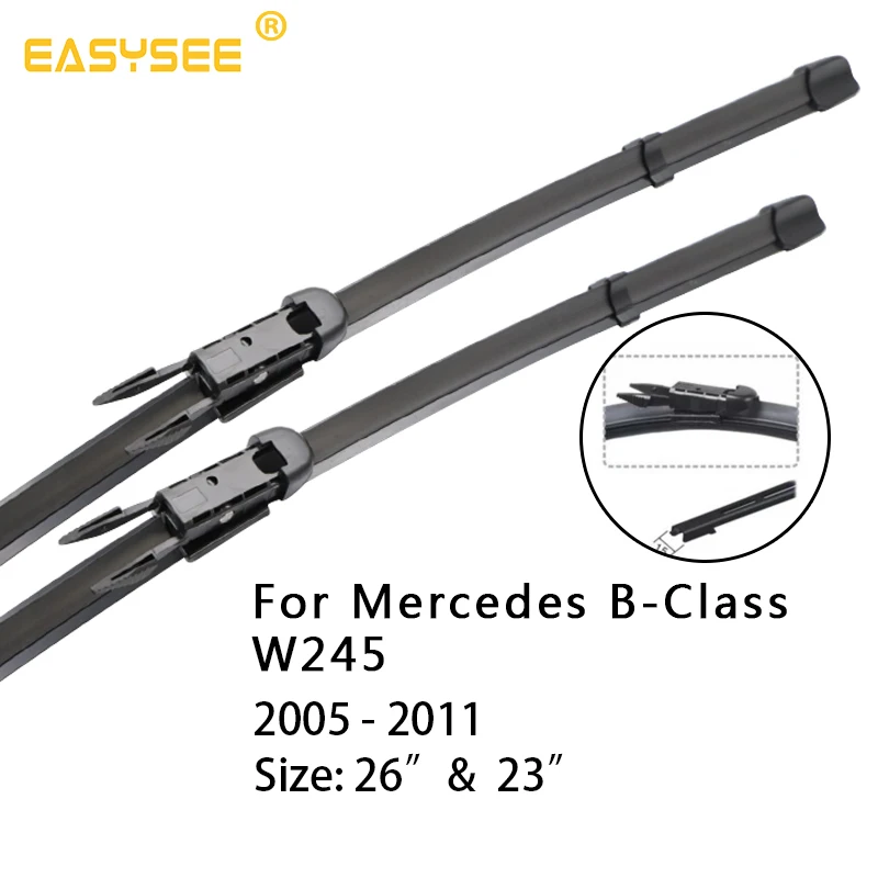 Щетки стеклоочистителя для Mercedes Benz B Class W245 W246 B160 B170 B180 B200 B220 B250 B55 Turbo AMG CDI