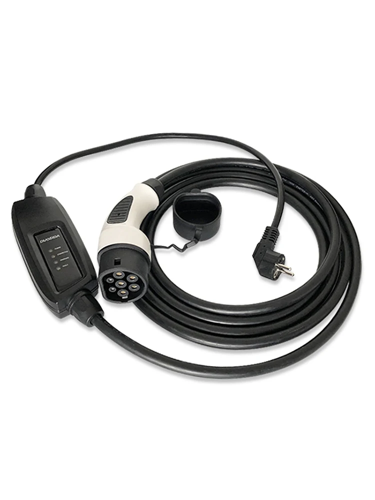 Разъем schuko IEC 62196-2 типа 2 16 А разъем для зарядного устройства электромобиля 5 м