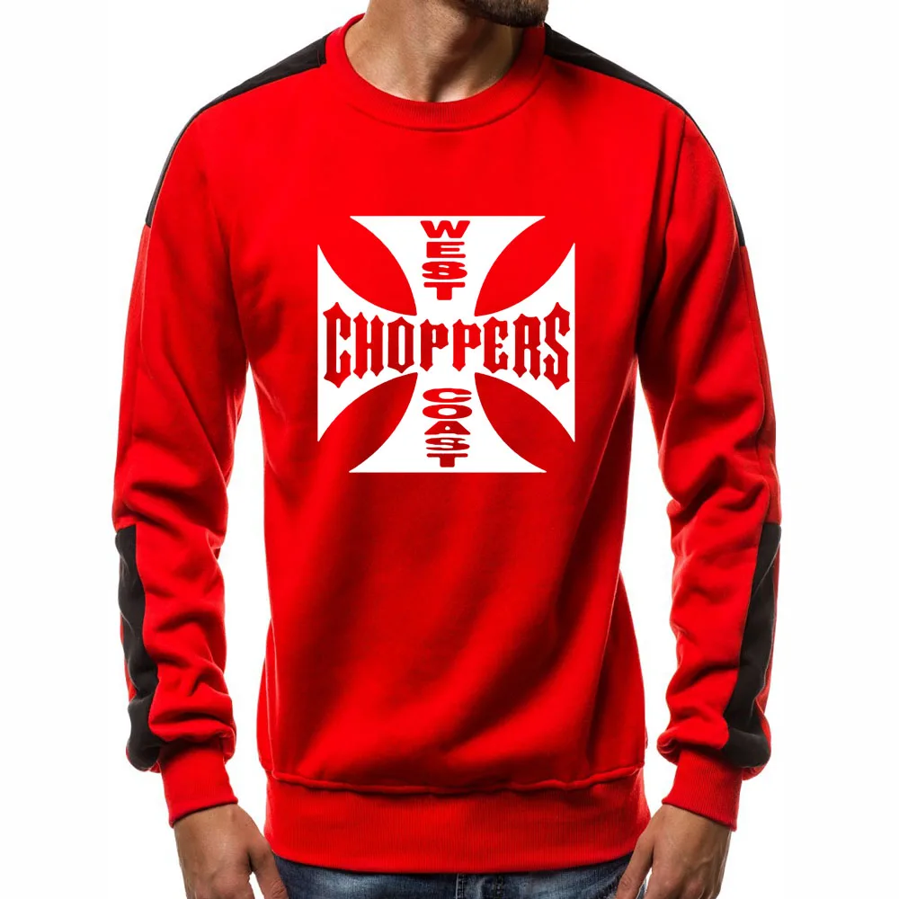 

New 2020 Spring Autumn Sweatshirt West Coast Pullover Men Long Sleeve Fashion Cotton Splice Crew neck Men Pullover