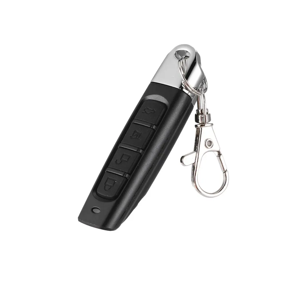 

433MHz Copy Remote Control Electric Garage Door Duplicator Fixed Code Learning Code Rolling Code 12V 4-Button Transmitter Remote