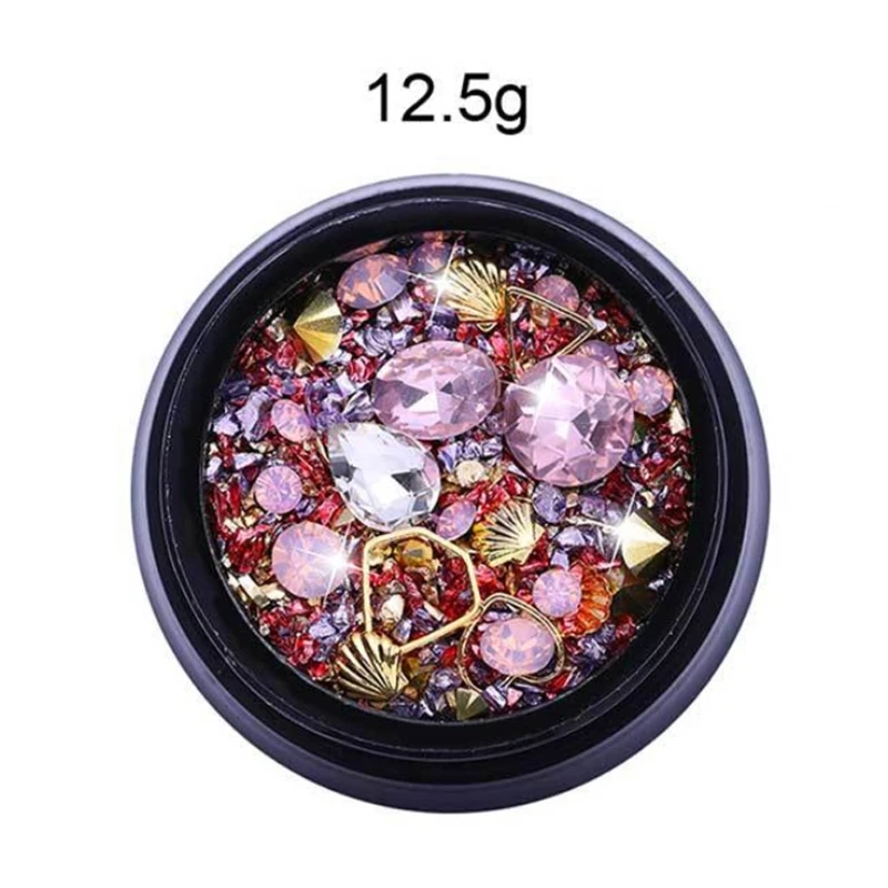 

2021 New DIY Shiny Diamond Mixed Super Flash Crystal Sand Charm Resin Mold Decor Fillings