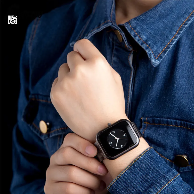 

Reloj Mujer 2021 New Korean Trend Fashion Luxury Watch Top Brand Women Simple Belt Strap Quartz Watch Student Retro Wristwatch