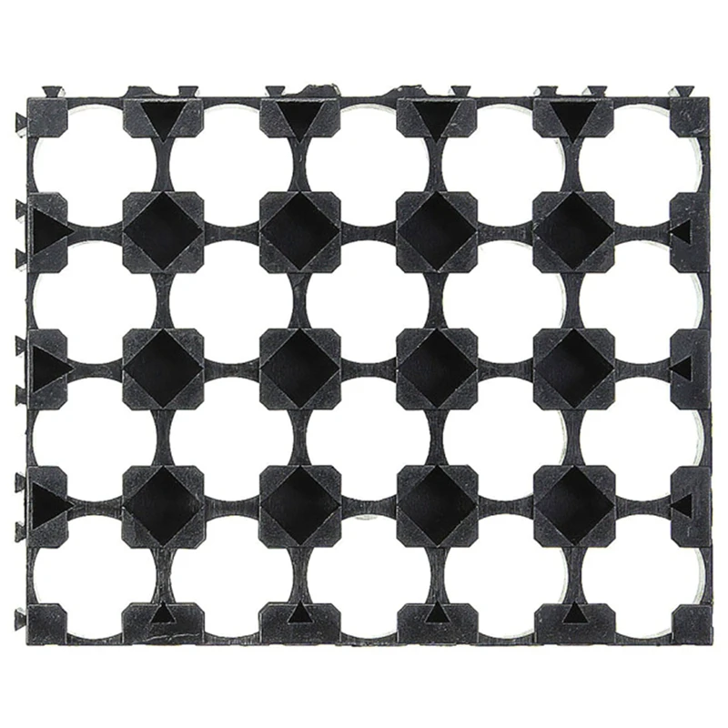 

4x5 Black Cell 18650 Batteries Spacer Brackets Radiating Plastic Shell Bracket