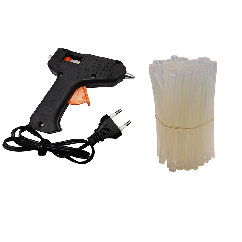1 шт. термоклеевой пистолет плюс 10 пластиковых клеевых палочек DIY набор ручных