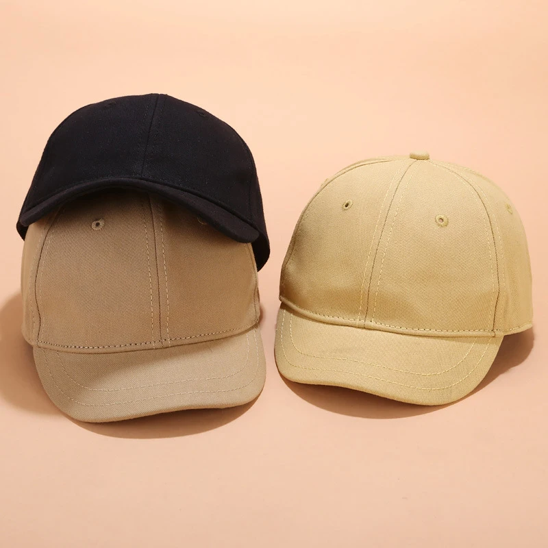 

Бейсболка с очень короткими полями для мужчин и женщин, модная однотонная Кепка с прямым козырьком в стиле хип-хоп, с закругленными полями