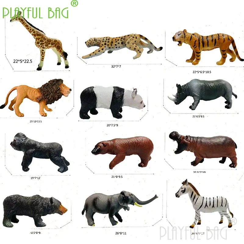 Экшн-фигурки Имитация животных модель серии океан пластиковые игрушки мир