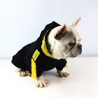 Желтая полоса с надписью Толстовка для чихуахуа искусственная для маленьких собак свитер с французским бульдогом женская модель PC1326