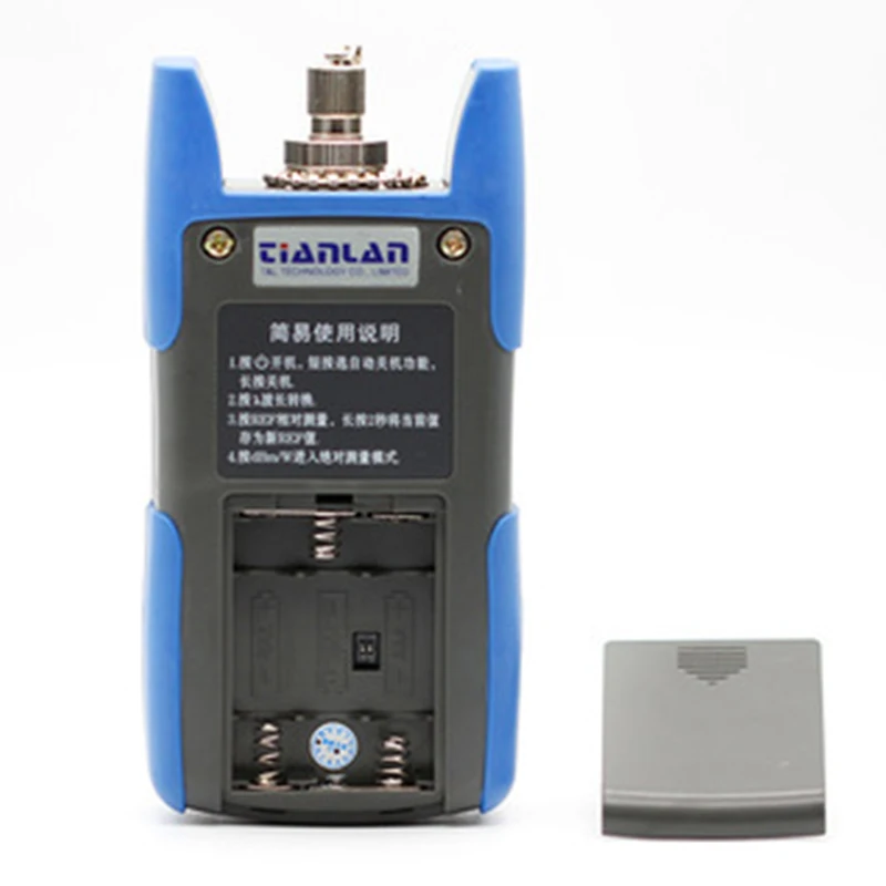 Красный свет машина волокна света тестер красный источник Серый 10 мВт AUA 80A