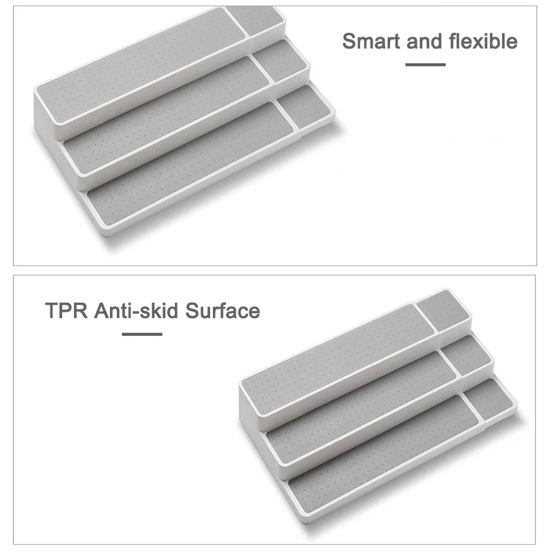 

Horizontal Pull Stretch 3-Layer Step Seasoning Storage Rack Kitchen Accessories Utensilios De Cocina Tools Dropshipping-V12