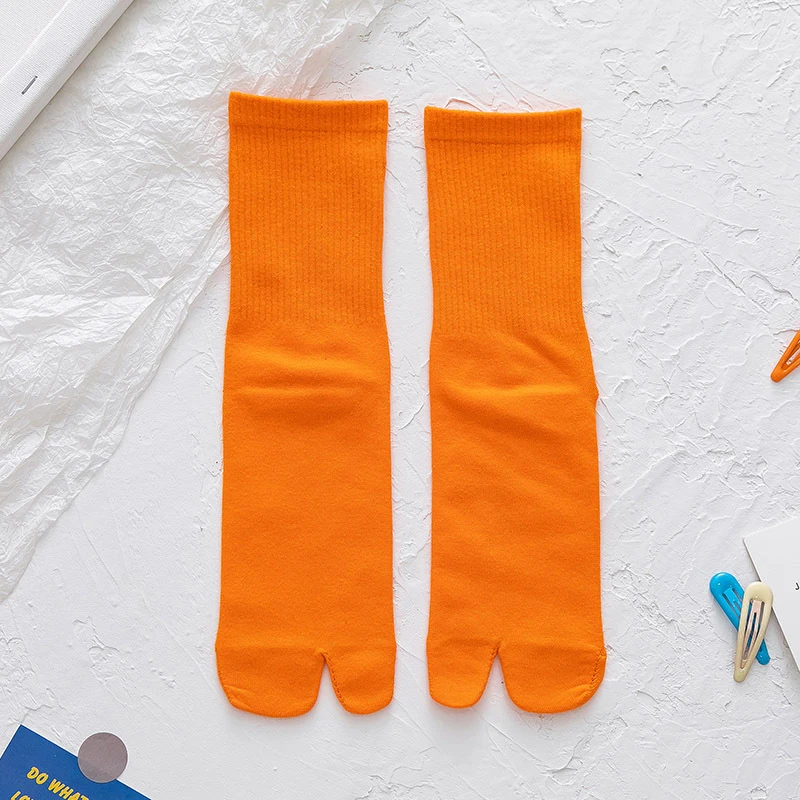 Японское кимоно шлепанцы сандалии носки с разрезом из хлопка для мужчин и женщин