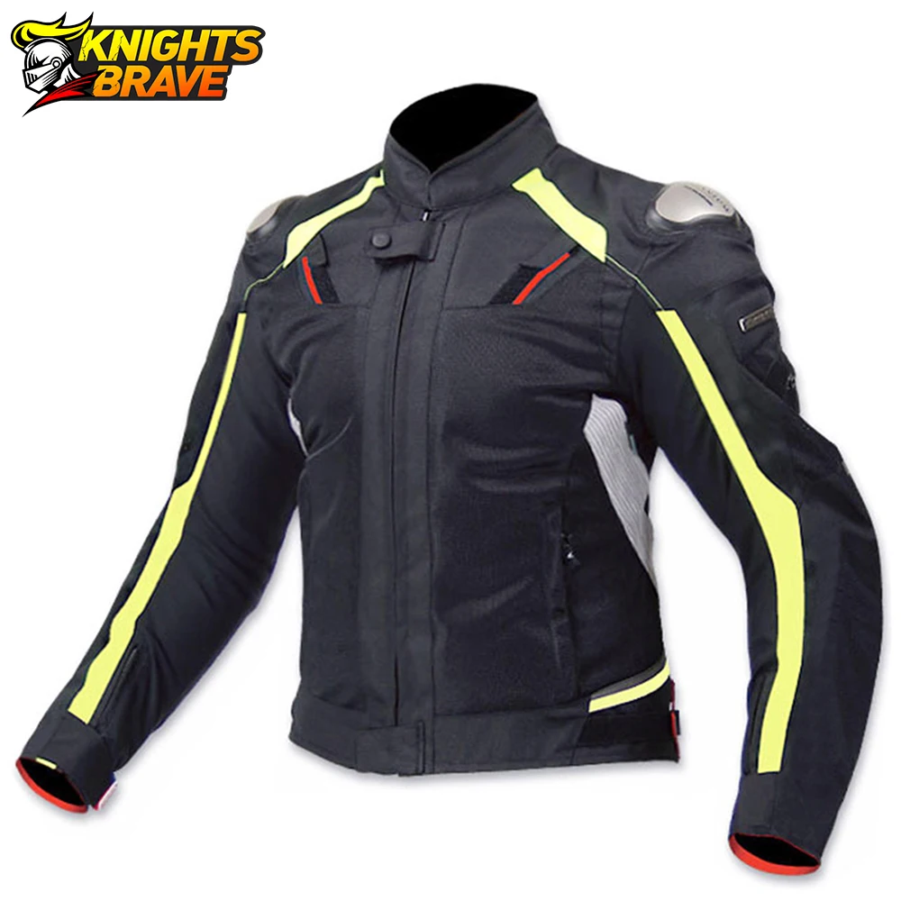 SAIKURUN Waterproof Motorcycle Jacket Breathable Chaqueta Moto Night Reflection Motocross Off-Road Racing Jacket Protective Gear