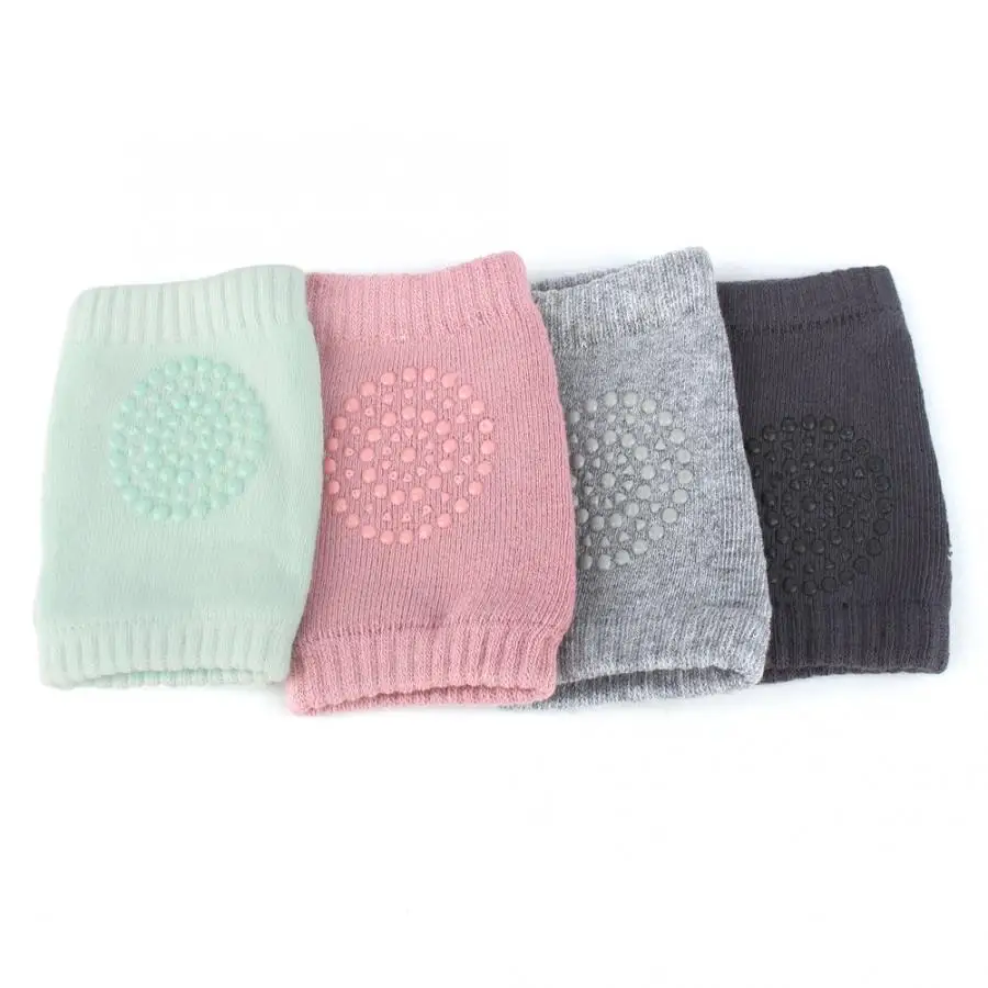1 пара детских носков с наколенниками хлопковые дышащие Нескользящие эластичные