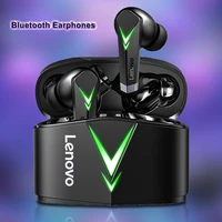 2pcs for lenovo lp6 wireless earbuds tws high fidelity rechargeable bluetooth 5 0 stereo in ear earphones for sports
