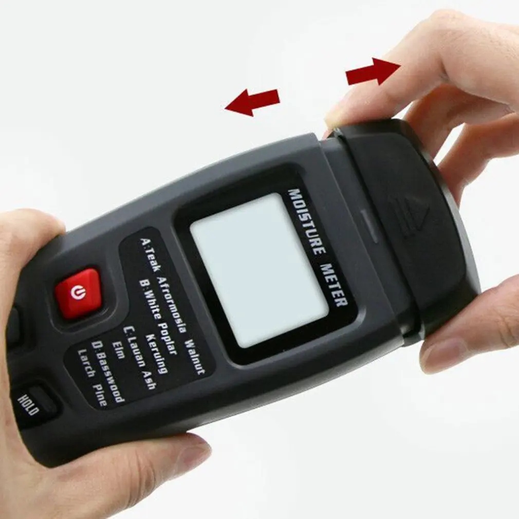 Деревянный измеритель влажности тестер деревянный пол коробка Измерение
