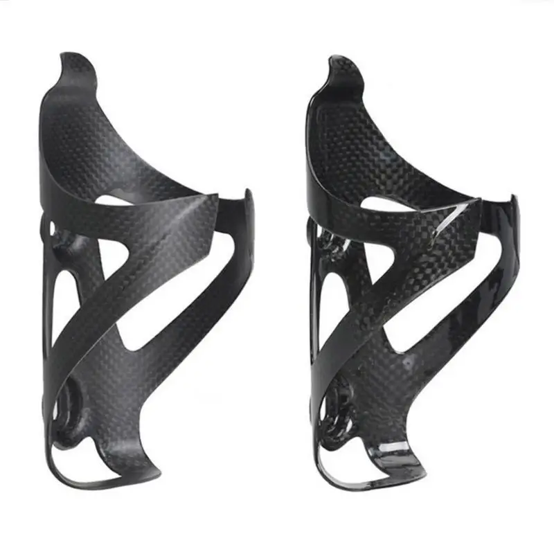 

Bicycle Water Bottle Cage Rack Carbon Fiber Drink Cup Holder Brackets for Road Bike MTB Cycling
