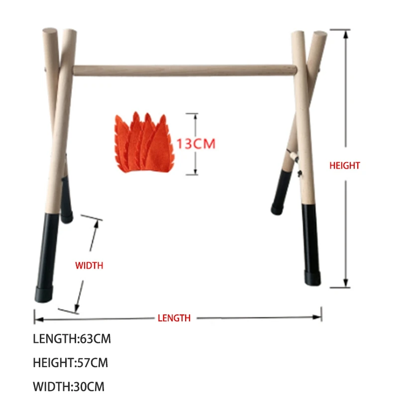 

Baby Fitness Rack Nursery Sensory Ring-Pull Toy Infant Room Toddler Room Decor