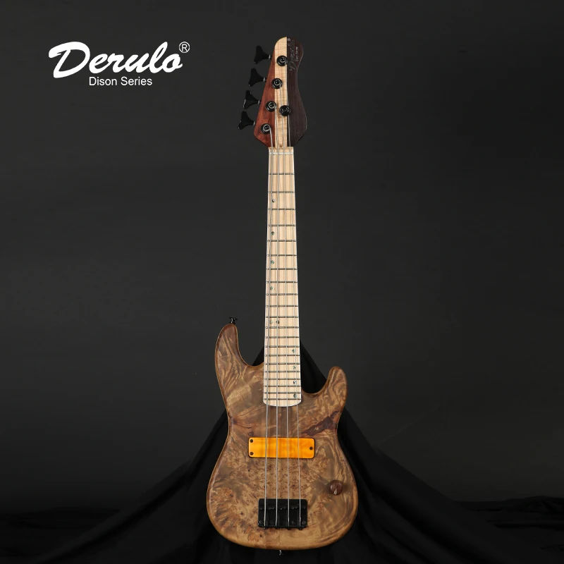 Электрическая бас-гитара Derulo от производителя 4 струны мини-дорожные бас-гитары