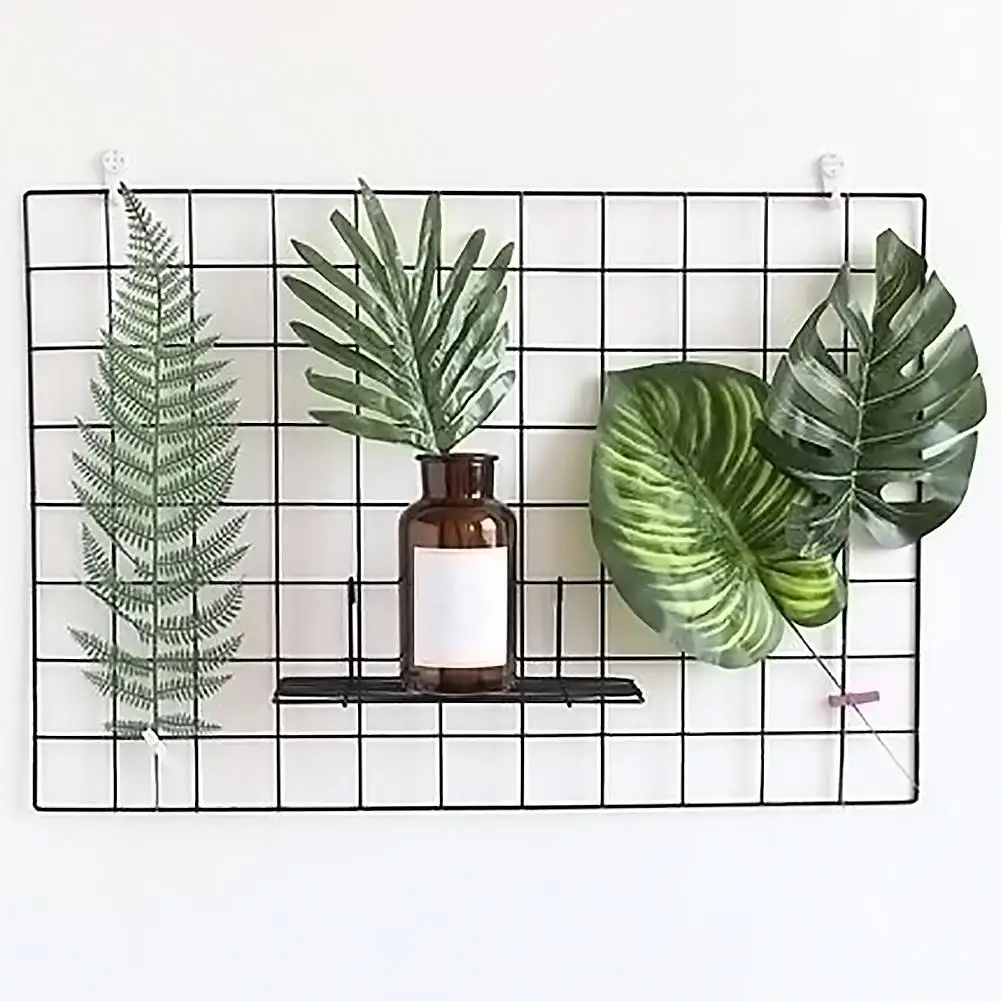 Цельнокроеное платье монстера пластиковые искусственные растения тропические