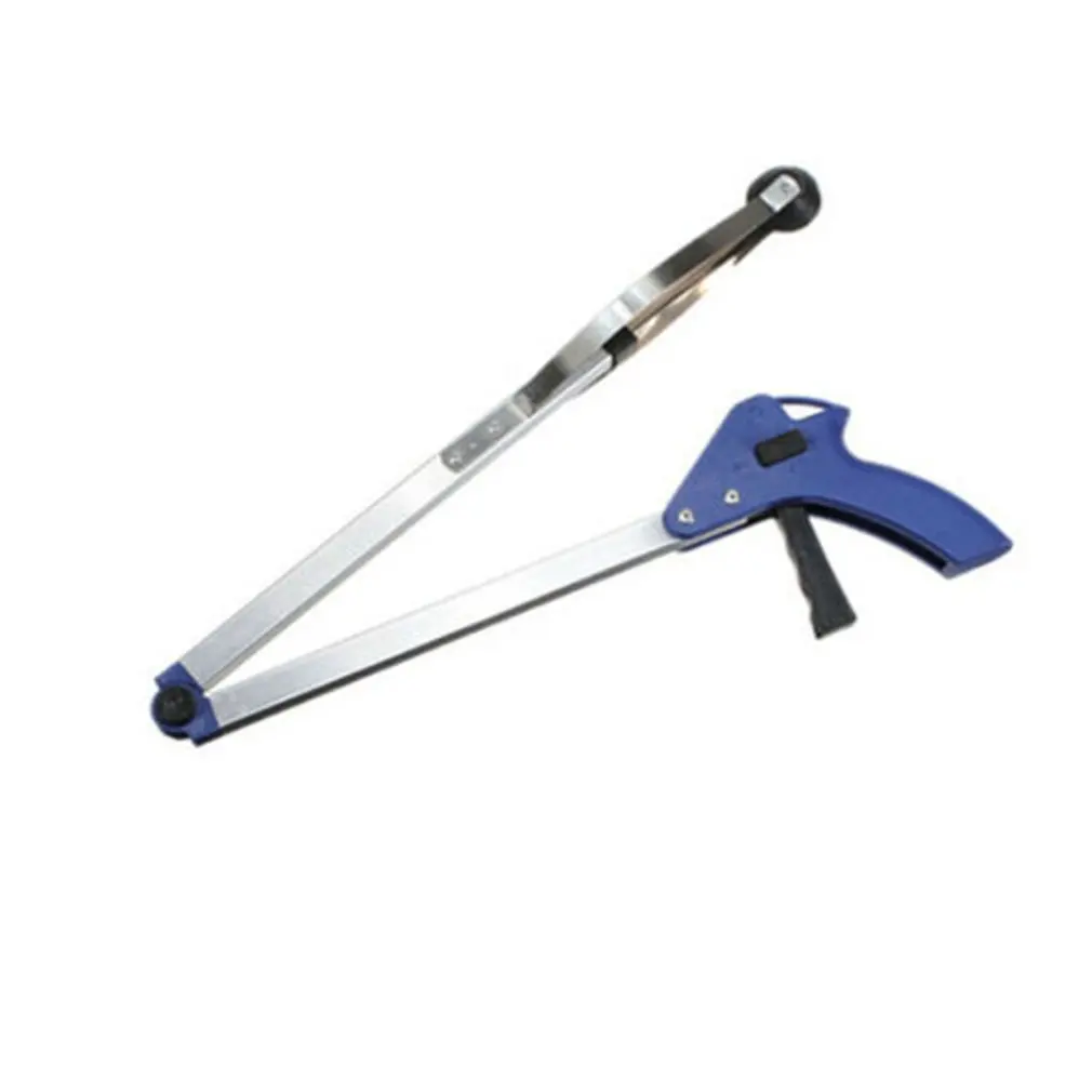 Environmentally Friendly Convenient Aluminum Alloy Folding Type Picker Garbage Clip Foldable Sanitation Outdoor | Дом и сад