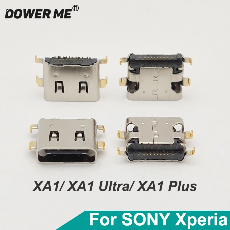 

Зарядное устройство Dower Me USB Type-C для Sony Xperia XA1 XA1u XA1P Ultra Plus, гибкий кабель, док-разъем, Запасная часть