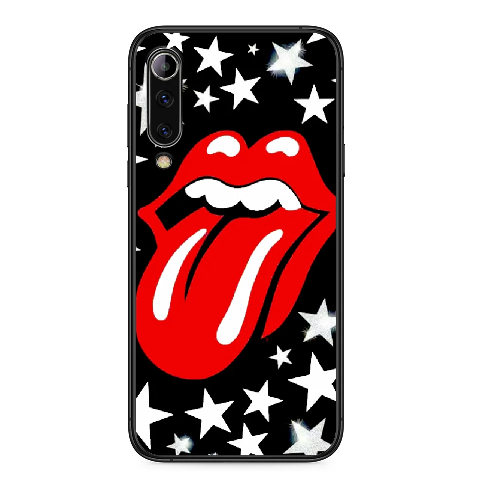 

Rolling Stones Band Phone case For Xiaomi Mi note 10 A3 9 MAX 3 A2 8 9 Lite Pro ultra black waterproof silicone funda tpu cover