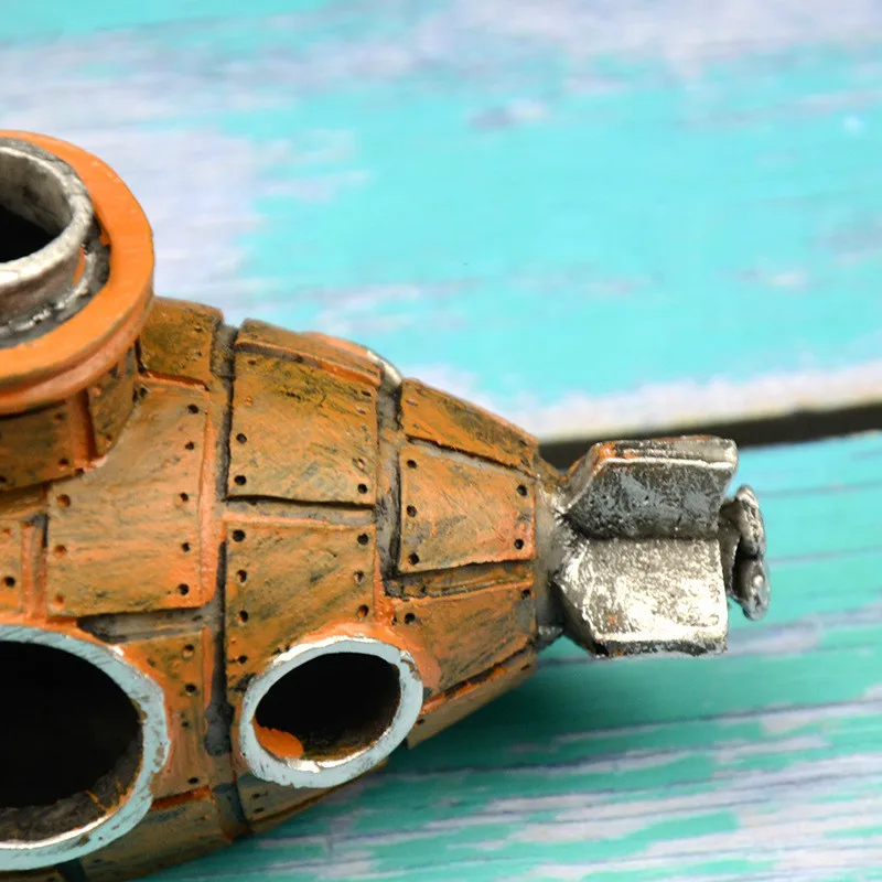 Аквариум для рыб маленький приют украшения из смолы ландшафтный дизайн