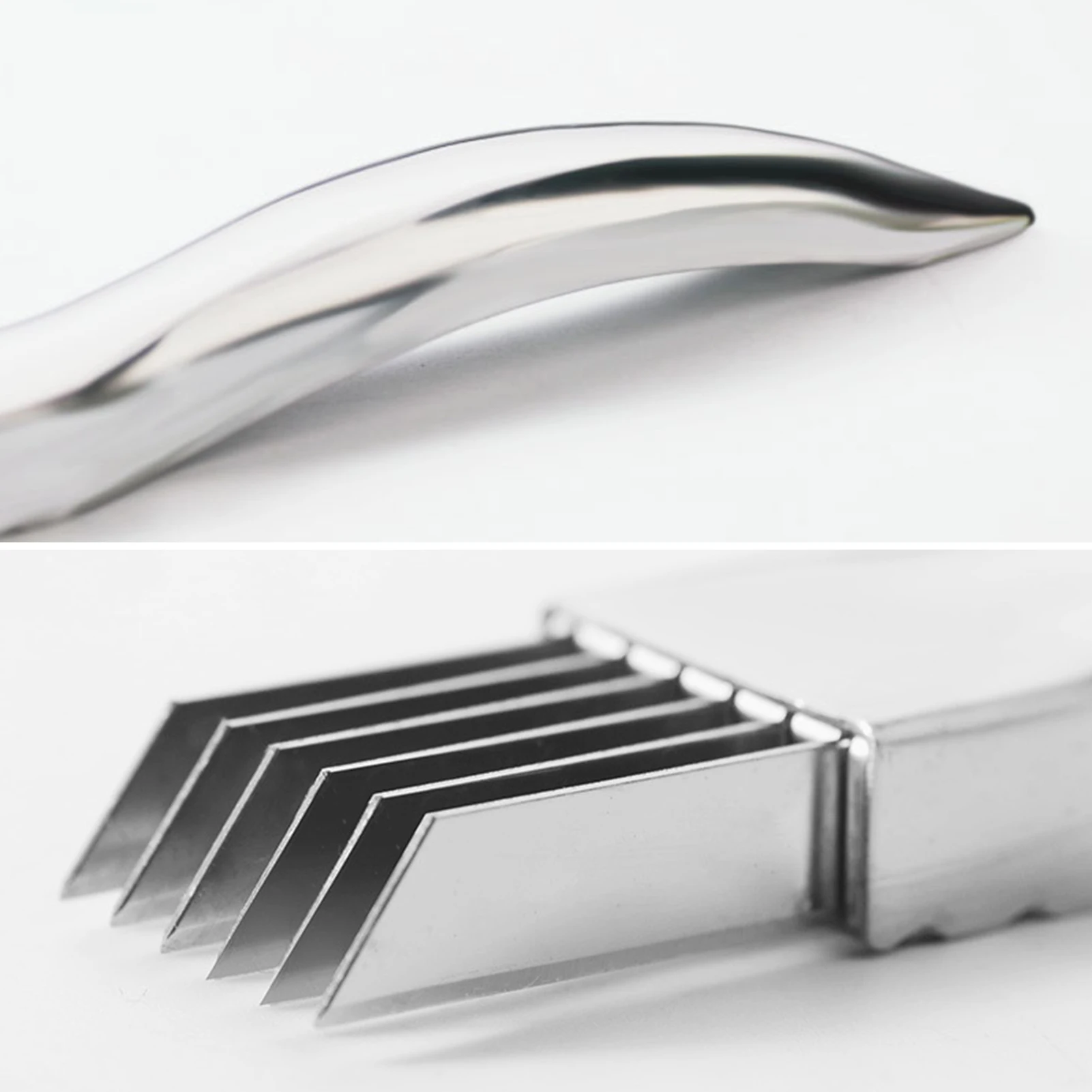 

304 Stainless Steel Onion Slicer Green Creative Onion Knife Kitchen Gadgets Practical Kitchen Tool