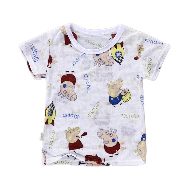 Футболки с Микки Маусом для мальчиков и девочек футболки короткими рукавами